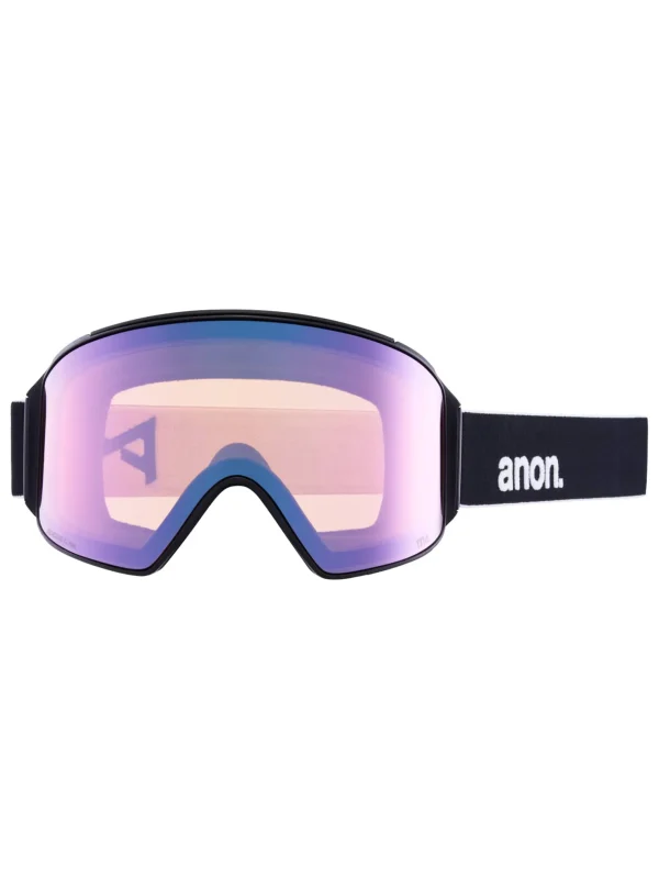 Anon M4 Low Bridge Fit Goggles (Cylindrical) + Bonus Lens + MFI® Face Mask
