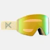 Anon M4S Low Bridge Fit Goggles (Cylindrical) + Bonus Lens + MFI® Face Mask