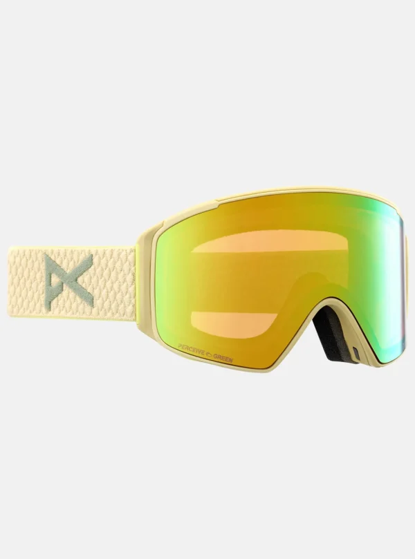 Anon M4S Low Bridge Fit Goggles (Cylindrical) + Bonus Lens + MFI® Face Mask