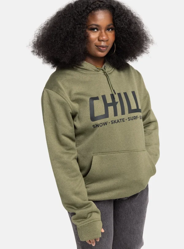 Chill Oak Pullover Hoodie Sweatshirt