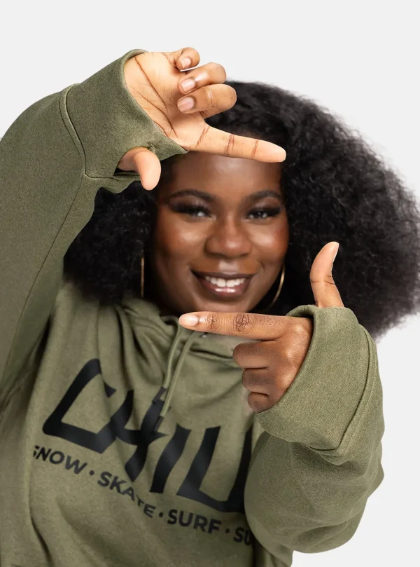 Chill Oak Pullover Hoodie Sweatshirt