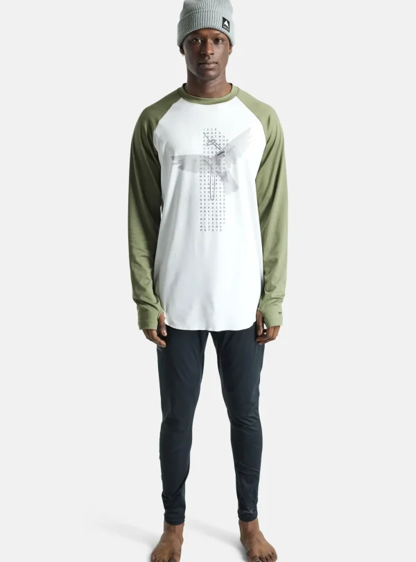 Men's Burton Roadie Base Layer Long Sleeve Tech T-Shirt