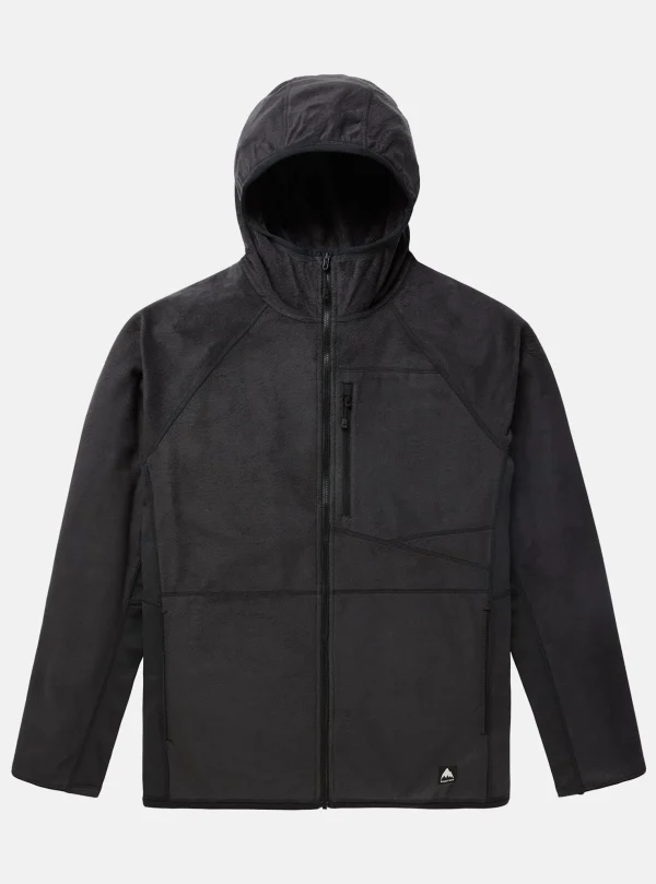 Men's Burton Stockrun Warmest Hooded Full-Zip Fleece