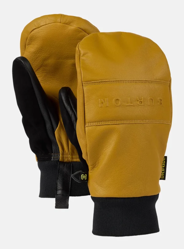 Men's Burton Treeline Leather Mittens