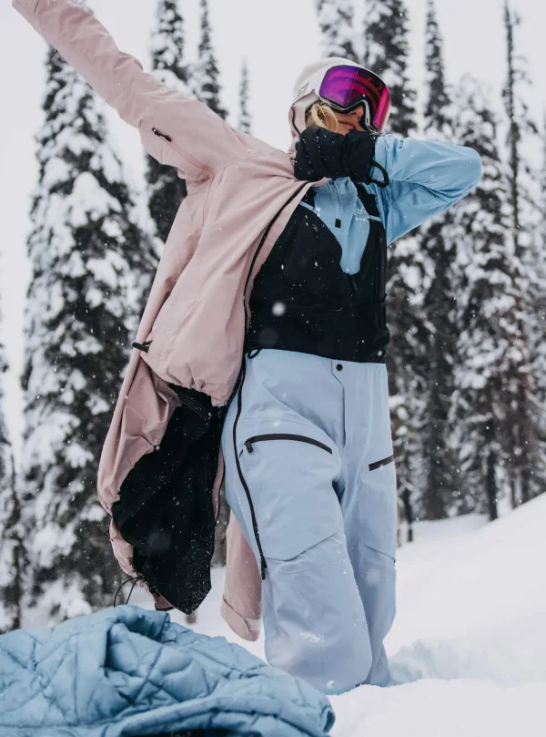 Women's Burton [ak] Tusk GORE-TEX PRO 3L Hi-Top Bib Pants