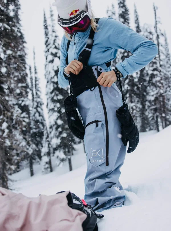 Women's Burton [ak] Tusk GORE-TEX PRO 3L Hi-Top Bib Pants