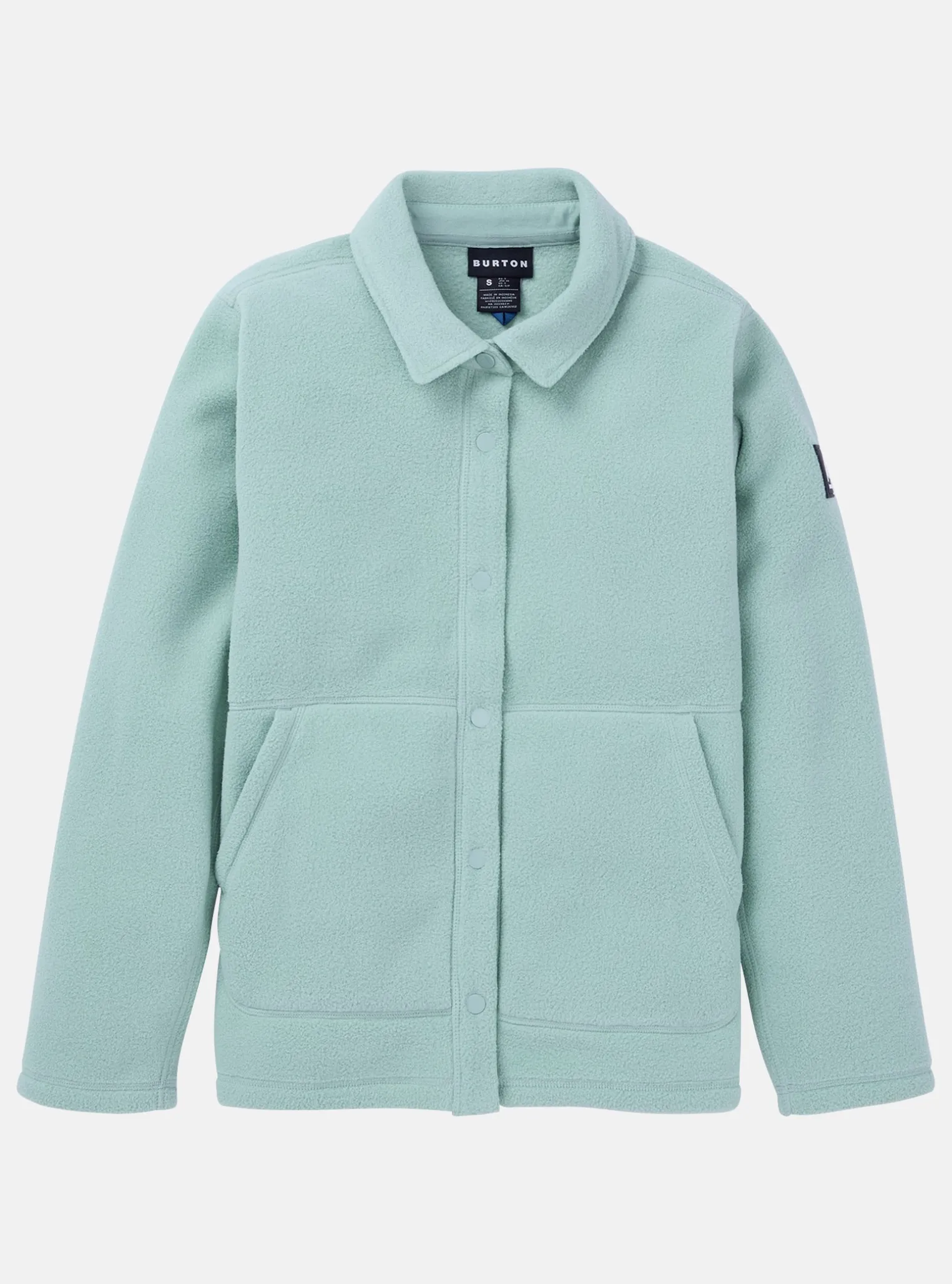 womens_burton_cinder_snap_4.webp Women's Burton Cinder Snap-Up Fleece