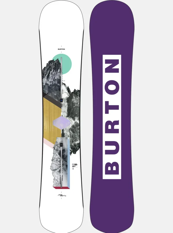 Women's Burton Hideaway Flat Top Snowboard