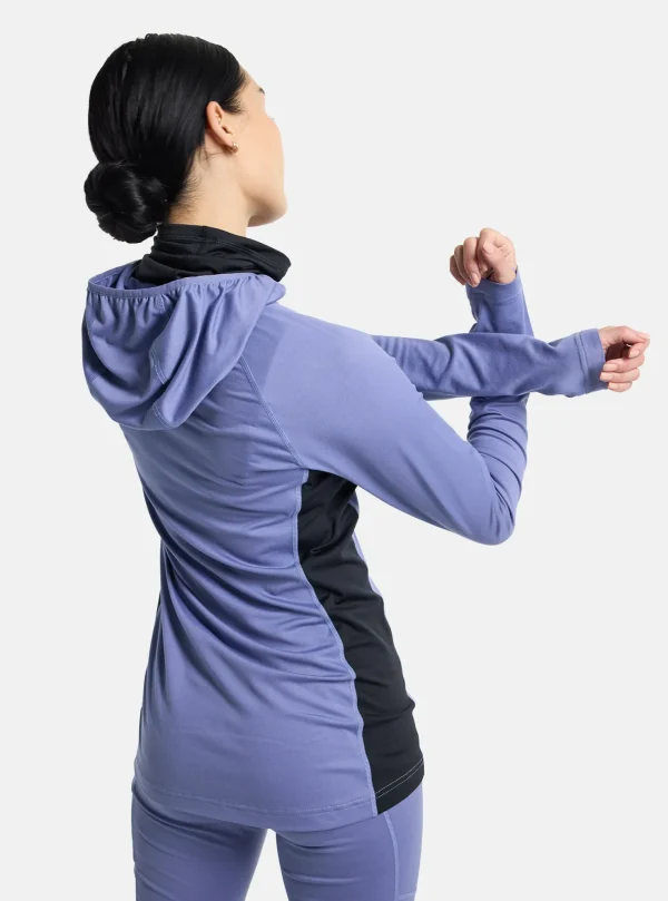 Women's Burton Midweight X Base Layer Long Neck Hoodie